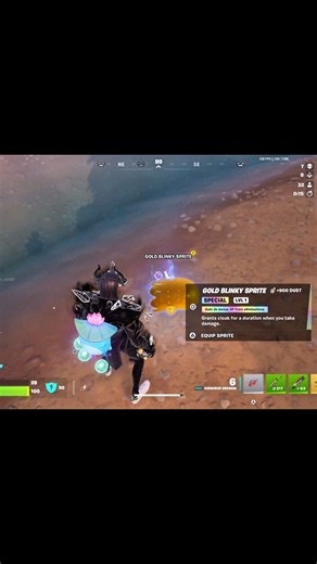 I Used Lucky Locator… AND GOT A GOLD BLINKY SPRITE! 😱🔥#fortnite #shorts