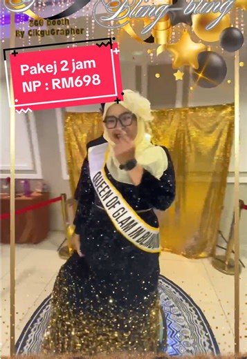 Majlis Makan Malam “Glam in Bling Bling” @PPD Kuala Kangsar PPD Kuala Kangsar 9/1/2026 📍MH Sentral Sg Siput ✨✨✨ #photobooth360 #photoboothipoh #photoboothmurah #annualdinner #glamblingbling
