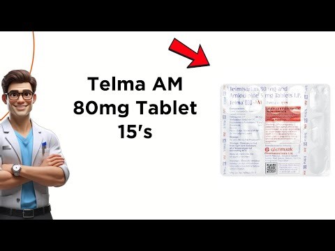 Telma AM 80mg Tablet Uses | Side Effects & Dosage