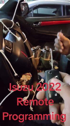 Isuzu 2022 remote programming# #landcruiser #Hundiya all car Remote