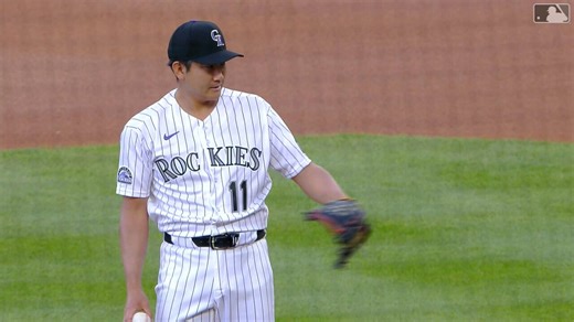 🏔️クアーズで好投！ #菅野智之 が今季2勝目をマーク！5.2回1失点4奪三振の好投に、打線も応え、8得点でバックアップ！ #ロッキーズ が8-3で勝利しました🟣#日本人選手情報