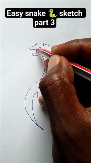 Art snake 🐍#Easy tutorial#Art community#Relaxin art#Art
