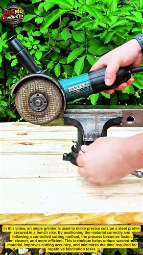 Metal Cutting Trick That Makes Angle Grinder Work Faster