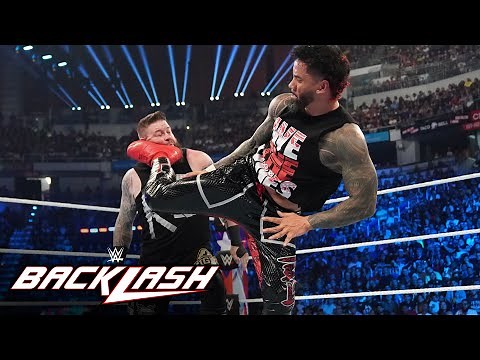 Sami Zayn, Kevin Owens & Matt Riddle vs. The Bloodline: WWE Backlash 2023 highlights