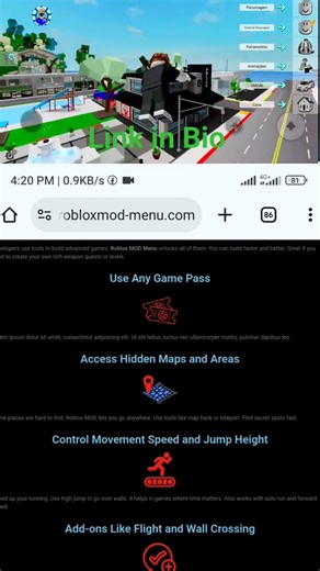 ROBLOX MOD MENU v2.700.937 UNLIMITED ROBUX #roblox #robloxhack #robloxmod #foryou