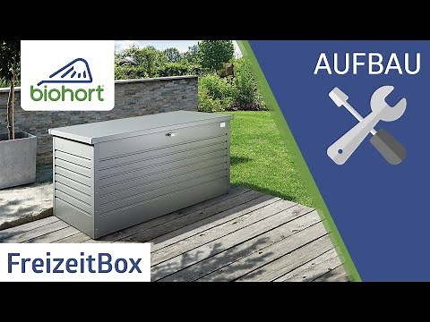 Biohort FreizeitBox - Aufbau