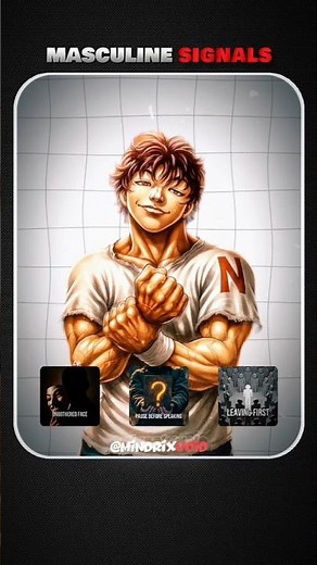 "3 Masculine Signals That Command Respect 💀👑".