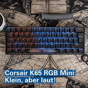11K views · 3 comments | #Tastaturen im 60-Prozent-Layout waren bis vor kurzem Nischenprodukte. Jetzt kommt sogar CORSAIR mit ihrer Corsair K65 RGB Mini für den Mainstream raus. Die K65 RGB Mini ist zwar nicht schlecht, aber für Editor Kevin ist klar: eine dauerhafte Beziehung entwickelt sich zwischen ihm und der K65 nicht. Hier geht's zum Review: https://digit.ec/corsairkeyboard #keyboard #digitec #corsair | digitec.ch | Facebook