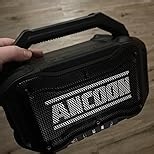 ANCOON Speakers Bluetooth Wireless: 80W(Peak) Loud Speaker with Bass, 20H Playtime, IPX6 Waterproof, Large Jobsite Speakers for Work, Outdoor, Workshop, Garage, Portable Speaker with TWS (Orange)