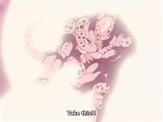 SAAD on Instagram: "This fight is actually amazing! seeing cell got beaten up by Vegeta was cool😂🔥 #dragonball #fyp #foryou"