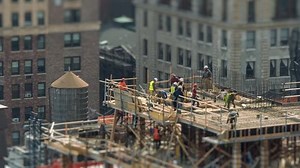 Construction Workers Working On Building Site Stock Footage Video (100% Royalty-free) 7831138 | Shutterstock