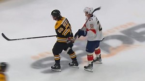 Bruins’ Bertuzzi steals Cousins’ stick, snaps it on the bench