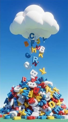 AI Magic: Letters Falling from the Sky 🌧️🔡☁️
