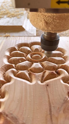 Ishal CNC wood art on Reels