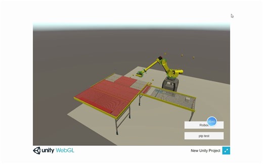 unity webgl 读取sql数据库 Robot控制