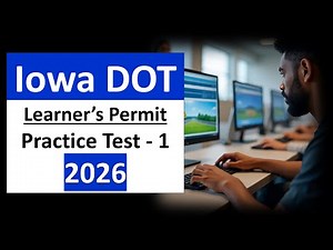 Iowa DOT Learner Permit Test Questions 2026 – Complete Written Test