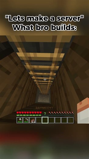 When bro wants to make a server 🌿┃#shorts #minecraft