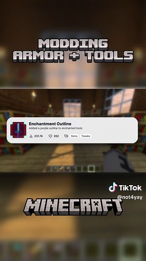 Java Enchantment Outlines for Minecraft Modding