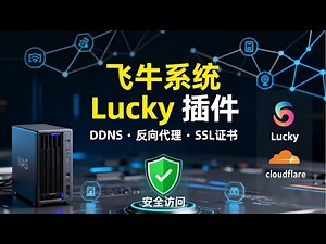 飞牛系统 Lucky 插件教程：DDNS + 反向代理 + SSL证书全流程（安全访问NAS与家庭服务）