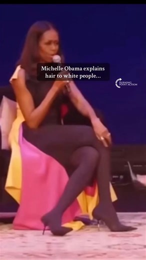 This was late 2025. She's STILL regurgitating her undergrad Afro-American studies TPs? Does she realize that literally no white people care about her hair?