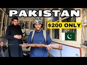 INSIDE The Largest Gun Market In Pakistan
