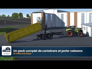 Un pack containers et porte-caissons pour Cattle and Crops