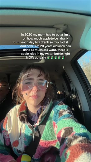 using my adult free will accordingly | Apple Juice