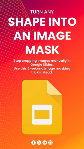 Turn Any Image Into a Shape in Google Slides (Easy Trick)