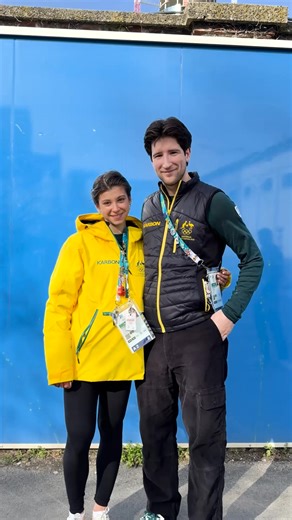 Hektor and Anastasia break down pairs figure skating ⛸️ ⏰ 5.45AM AEDT Monday 16 Feb 📺Watch live on @wwos and @stansportau #ForzaTeamAUS | Australian Olympic Team