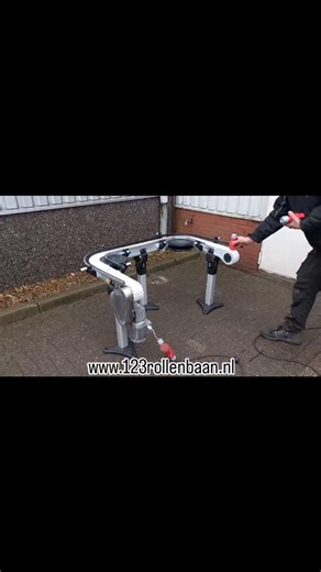 U-turn conveyor #beltconveyor #beltconveyors #conveyors #forderbander #forderband | 123rollenbaan.nl