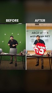 40K views · 4.9K reactions | ABCD of VFX Before After VFX ft @insideaky . Planning and lots of dedication. 勞 | Inside Institute of Film Making | Facebook