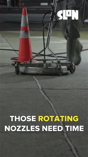 Fix Streaky Driveways: Overlap Passes and Slow Down