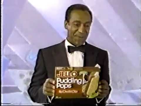 Jell-O Pudding Pops ad w/Bill Cosby, 1986