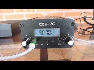 Antena de transmissor FM em Arvore - FM Transmitter Antenna in Tree