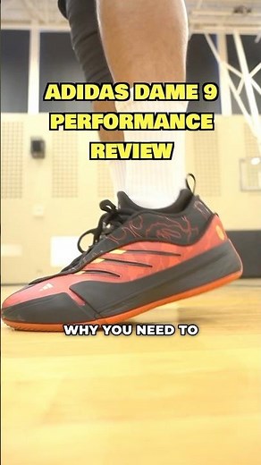 Adidas Dame 9 Performance Review! ⌚️ #damianlillard #adidas #basketballshoes #ballislife #nba