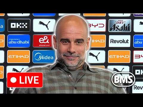 🔴 LIVE | Pep Guardiola pre-match press conference | Man City v Crystal Palace