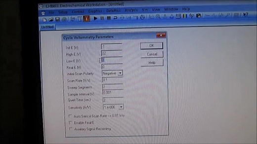 循环伏安法(CV) 和线性扫描伏安法 (LSV)