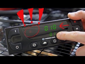 So beheben Sie Fehlercodes bei der Thermo King T-Serie selbst! (Standard HMI)