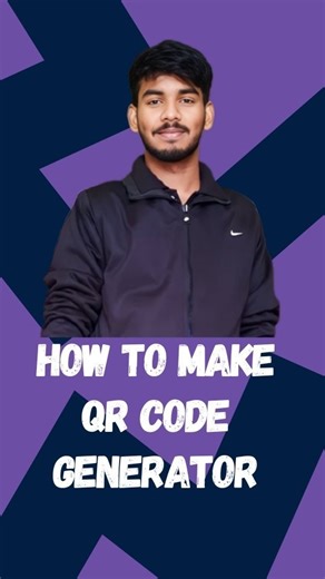 Prashant Kumar on Instagram: "🚀 Generate QR Codes with Python in Seconds! 🐍 In this video, I’ll show you how to build a QR Code Generator using Python. With just a few lines of code, you can convert any text or URL into a scannable QR code 🔗📱. ✨ Features: ✔️ Save QR codes as .png 🖼️ ✔️ Custom text or URL input ✍️ ✔️ Clean and simple code 💻 Perfect for developers, beginners, and anyone interested in Python projects. ⚡ Code Highlight: import qrcode import os --- 📌 Keywords: Python QR Code G
