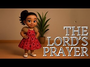 The Lord’s Prayer 🙏 | Easy Bible Prayer for Kids & Toddlers ✨