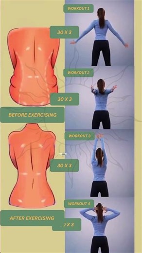 4 Workout Moves for a Slimmer Back 🔥