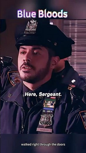 Is it too much for an officer to lose their vacation for not saluting?👮‍♂️🎭 | Blue Bloods #shorts