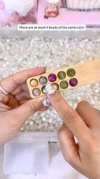 10 PCS 10mm Gradient color beads