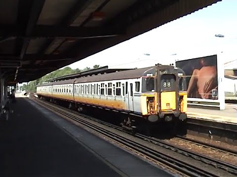Southern Slamdoor Sunset (Pt 1). Slammers in Service. Class 423 4-VEP, 4-VOP, Class 421 4-CIG EMUs