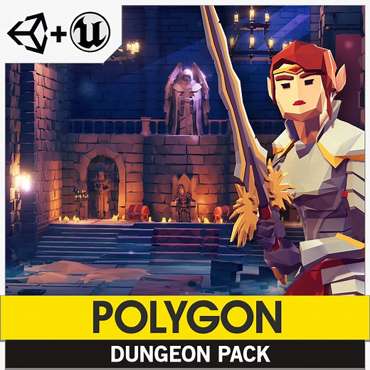 POLYGON | Dungeon Pack Game Assets | Synty™ Official Store