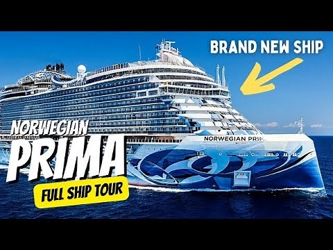 FULL SHIP TOUR of the BRAND NEW NORWEGIAN PRIMA