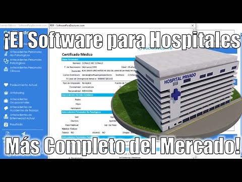 ¡El Mejor Software Para Hospitales! - Completo, Fácil, Rápido y Sencillo