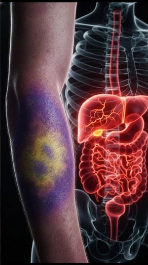 Don’t underestimate bruises — your liver may be crying for help.