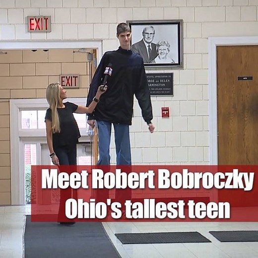 68M views · 26 reactions | 7-foot-7 and just 16 years old. The high...