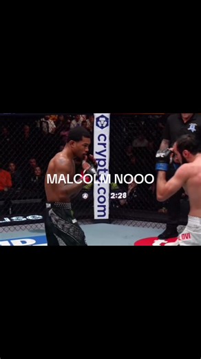 wellmaker js got punished #ufc #malcolmwellmaker #unc #knockout #headkick